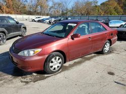 Toyota Vehiculos salvage en venta: 2003 Toyota Camry LE