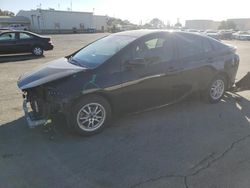 Salvage cars for sale from Copart Martinez, CA: 2017 Toyota Prius