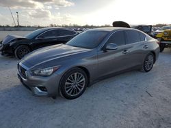 Salvage cars for sale at Arcadia, FL auction: 2018 Infiniti Q50 Pure