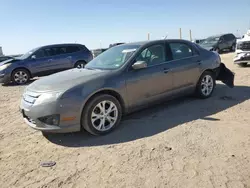 Salvage cars for sale at Amarillo, TX auction: 2012 Ford Fusion SE