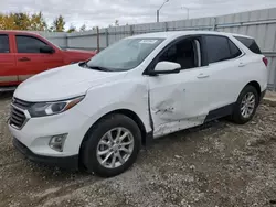 Salvage cars for sale at Nisku, AB auction: 2018 Chevrolet Equinox LT