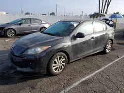 Salvage cars for sale at auction: 2012 Mazda 3 I