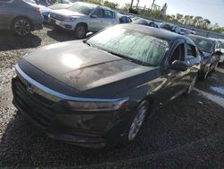 Salvage cars for sale at Riverview, FL auction: 2018 Honda Accord LX