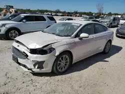 Ford salvage cars for sale: 2020 Ford Fusion SE