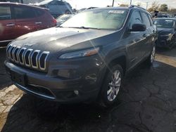 Jeep salvage cars for sale: 2015 Jeep Cherokee Limited