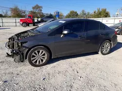 Honda Civic ex salvage cars for sale: 2012 Honda Civic EX