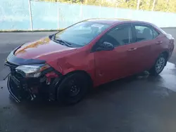 Toyota salvage cars for sale: 2018 Toyota Corolla L