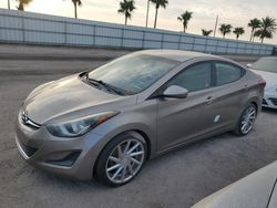 Flood-damaged cars for sale at auction: 2015 Hyundai Elantra SE