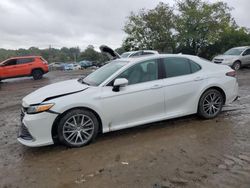 Toyota salvage cars for sale: 2021 Toyota Camry XLE