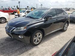 Flood-damaged cars for sale at auction: 2014 Lexus RX 350