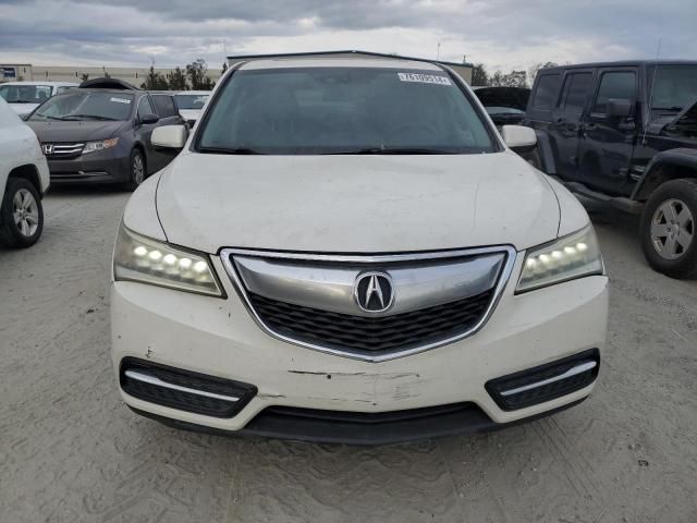 2015 Acura MDX Technology