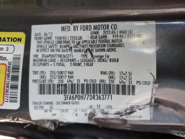 2013 Ford Fusion SE