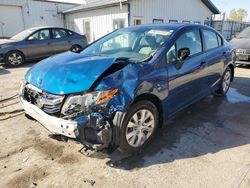 2012 Honda Civic LX en venta en Pekin, IL