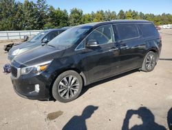 KIA Vehiculos salvage en venta: 2018 KIA Sedona EX