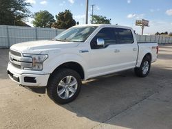 Salvage cars for sale at Oklahoma City, OK auction: 2018 Ford F150 Supercrew