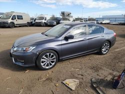 Salvage cars for sale at Brighton, CO auction: 2013 Honda Accord Sport