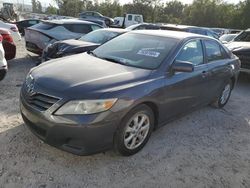 Flood-damaged cars for sale at auction: 2010 Toyota Camry Base