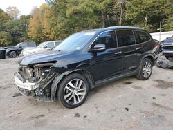 Salvage cars for sale at Austell, GA auction: 2017 Honda Pilot Touring