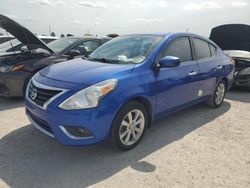 Salvage cars for sale at Arcadia, FL auction: 2016 Nissan Versa S