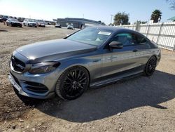 Vehiculos salvage en venta de Copart San Diego, CA: 2017 Mercedes-Benz C 43 4matic AMG