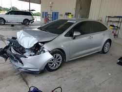 Salvage cars for sale at Homestead, FL auction: 2021 Toyota Corolla LE