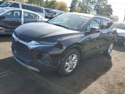 Salvage cars for sale at Denver, CO auction: 2021 Chevrolet Blazer 2LT