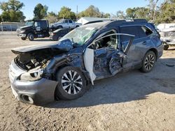 Carros salvage para piezas a la venta en subasta: 2015 Subaru Outback 2.5I Limited