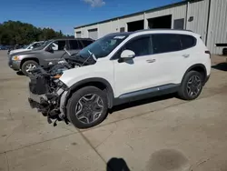 Salvage cars for sale at Gaston, SC auction: 2021 Hyundai Santa FE SEL Premium