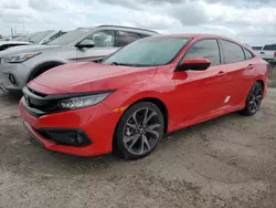 Carros salvage sin ofertas aún a la venta en subasta: 2019 Honda Civic Sport