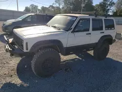 Salvage cars for sale from Copart Gastonia, NC: 2001 Jeep Cherokee Sport