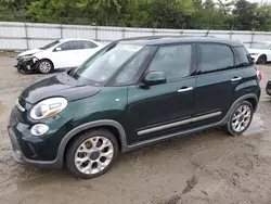 Salvage cars for sale at Hampton, VA auction: 2014 Fiat 500L Trekking