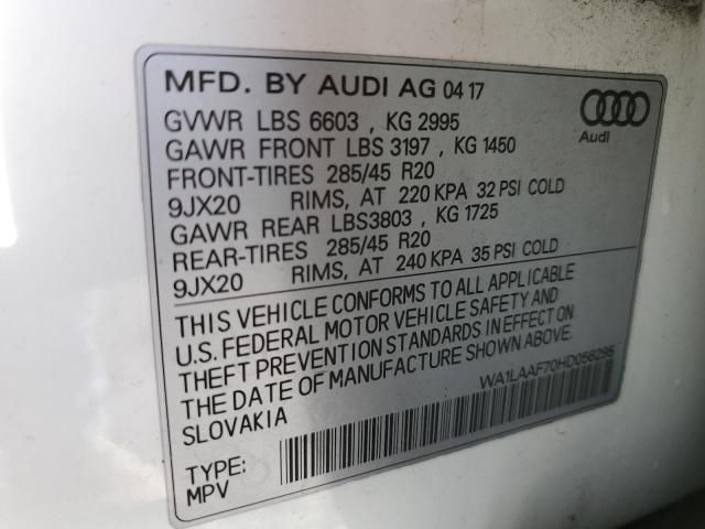 2017 Audi Q7 Premium Plus