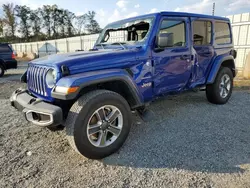 2018 Jeep Wrangler Unlimited Sahara en venta en Spartanburg, SC