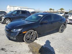 Honda salvage cars for sale: 2019 Honda Civic Sport