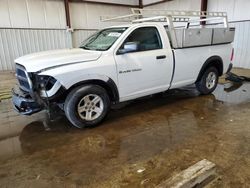 Salvage cars for sale at Pennsburg, PA auction: 2012 Dodge RAM 1500 ST