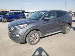 Salvage cars for sale at Grand Prairie, TX auction: 2018 Hyundai Tucson SEL