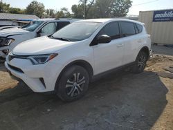 Salvage cars for sale at Wichita, KS auction: 2018 Toyota Rav4 LE