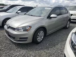 Volkswagen salvage cars for sale: 2015 Volkswagen Golf