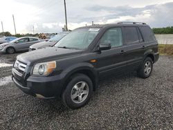 Salvage cars for sale at Riverview, FL auction: 2007 Honda Pilot EXL