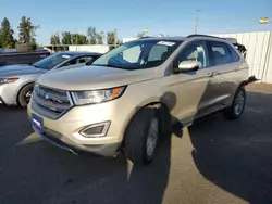 Salvage cars for sale at Portland, OR auction: 2018 Ford Edge SEL