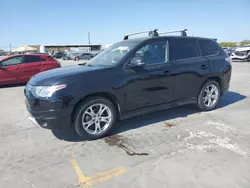 Salvage cars for sale at Grand Prairie, TX auction: 2014 Mitsubishi Outlander SE