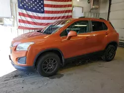 Salvage cars for sale at Lyman, ME auction: 2015 Chevrolet Trax 1LT