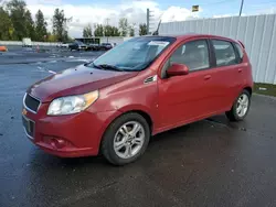 Vehiculos salvage en venta de Copart Portland, OR: 2009 Chevrolet Aveo LT