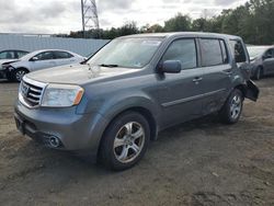 Salvage cars for sale at Windsor, NJ auction: 2013 Honda Pilot EXL