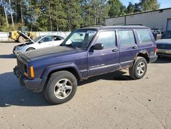 Jeep salvage cars for sale: 1998 Jeep Cherokee Sport