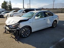 Salvage cars for sale from Copart Rancho Cucamonga, CA: 2015 Honda Accord Touring Hybrid