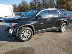 Salvage cars for sale at Brookhaven, NY auction: 2019 Chevrolet Traverse LT