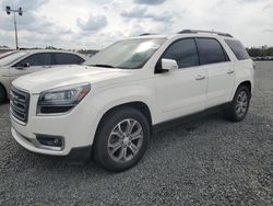 Salvage cars for sale at Riverview, FL auction: 2015 GMC Acadia SLT-2