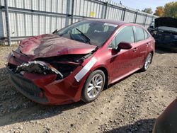 Salvage cars for sale at Lansing, MI auction: 2022 Toyota Corolla LE