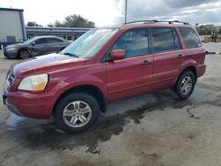 Salvage cars for sale at Orlando, FL auction: 2005 Honda Pilot EXL